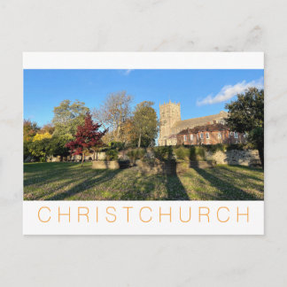 Christchurch Feiertagspostkarte
