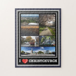 Christchurch - I Liebe - Neuseeland - Puzzle