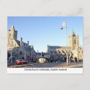 Christchurch-Kathedrale, Dublin Irland Feiertagspostkarte