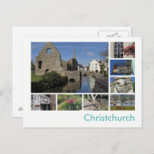 Christchurch multi-image postkarte (Vorne/Hinten)