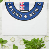 Christchurch Neuseeland Geschirrtuch (Gefaltet)