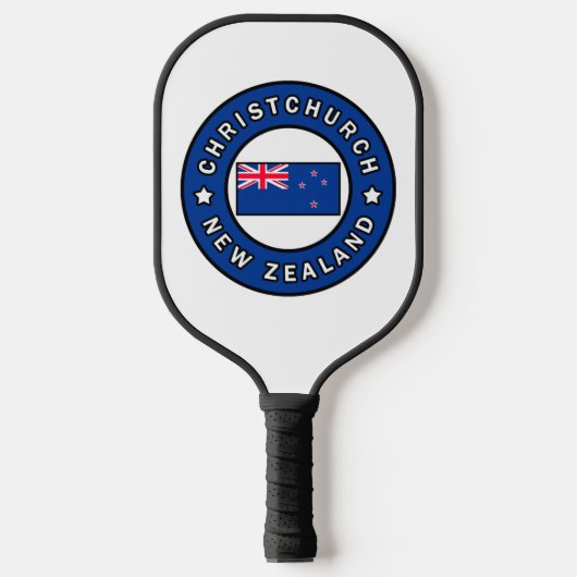 Christchurch Neuseeland Pickleball Schläger (Vorderseite)