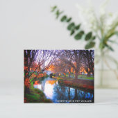 Christchurch Neuseeland Postkarte (Stehend Vorderseite)