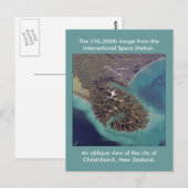 Christchurch, Neuseeland Postkarte (Vorne/Hinten)