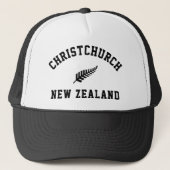 Christchurch Neuseeland Truckerkappe (Vorderseite)