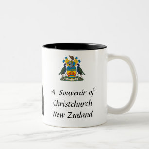 Christchurch, NZ, Souvenir Tasse