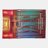 Christchurch-Organteetuch mit Text Handtuch (Horizontal)