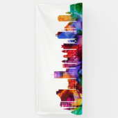 Christchurch Skyline Banner (Vertikal)