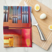 Christchurch Town Hall Teetuch Küchentuch (Viertel Falte)