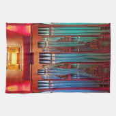 Christchurch Town Hall Teetuch Küchentuch (Horizontal)