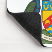 Christchurch-Wappen Mousepad (Ecke)