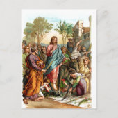 Christeintrag in Postkarte (Vorderseite)