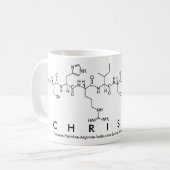 Christel Peptidname Tasse (Vorderseite Links)