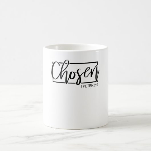 Christen 1 Peter 2_9 Christlich Kaffeetasse (Mittel)
