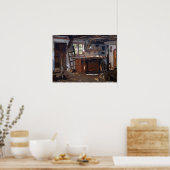 Christen Dalsgaard A Carpenter's Workshop Poster (Küche)