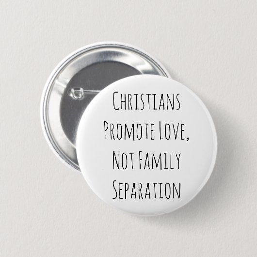 Christen fördern Liebe Button (Vorne & Hinten)