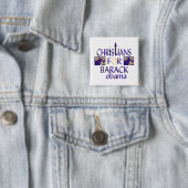 CHRISTEN FÜR BARACK OBAMA BUTTON (Beispiel)