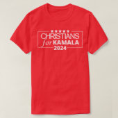 Christen für Kamala 2024 TShirt (Design vorne)