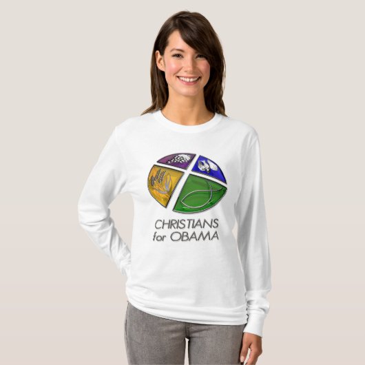 Christen für Obama-Shirt T-Shirt (Vorne ganz)