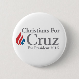 CHRISTEN für Präsidentenknopf Teds Cruz! Button