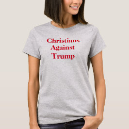 Christen gegen Trumpf 2 versahen Bibel-Vers mit T-Shirt