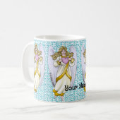 Christen glauben an Engel Kaffeetasse (Vorderseite Links)