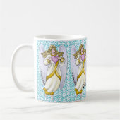 Christen glauben an Engel Kaffeetasse (Links)