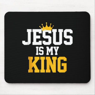 Christen Jesus Ist Mein König Tee Religion Zitate Mousepad