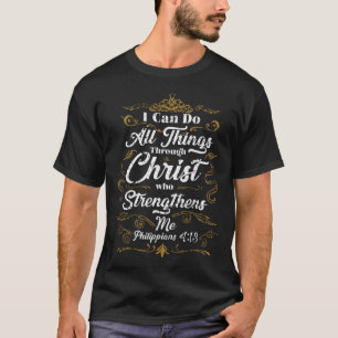 Christen mit Bibelverse-Redewendungen T-Shirt