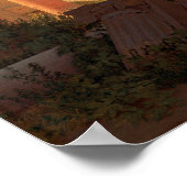 Christen Schjellerup Købke Das Forum, Pompeii Poster (Ecke)