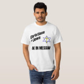 Christen und Juden - eins in Messias T-Shirt (Vorne ganz)