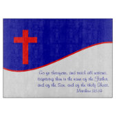 Christenflagge Inspiriert Schneidebrett (Vorderseite)