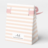 Christening 3 Sektionen Custom Foto Rainbow Geschenkschachtel (Rückseite)