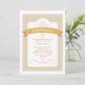 Christening Blessing Einladung (Stehend Vorderseite)