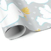 Christening Dove Geschenkpapier (Rolleneckpunkt)