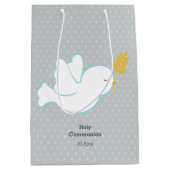 Christening dow * Hintergrundfarbe auswählen Mittlere Geschenktüte (Vorderseite)