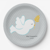Christening dow * Hintergrundfarbe auswählen Pappteller (Vorderseite)