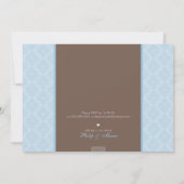 CHRISTENING ERSUCHT :: oh so schön 2L Einladung (Rückseite)