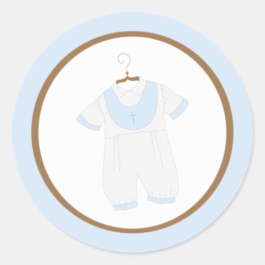 Christening Gown Stickers (Vorderseite)