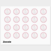 Christening Gown Stickers (Blatt)