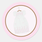 Christening Gown Stickers (Vorderseite)