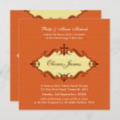 CHRISTENING INVITES :: viva 1SQ Einladung (Vorne/Hinten)
