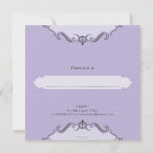 CHRISTENING INVITES :: viva 6SQ Einladung (Rückseite)