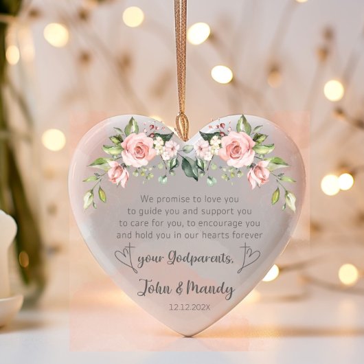 Christening Taufe Baby Girl Ornament