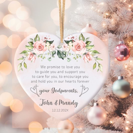 Christening Taufe Baby Girl Ornament