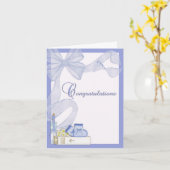 Christening Taufe Herzlichen Glückwunsch Karte (Gelbe Blume)