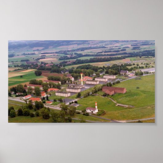 Christensen Barracks, Bindlach, Deutschland Poster (Vorne)