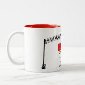 Christensen Barracks, Bindlach, Deutschland Tasse (Links)