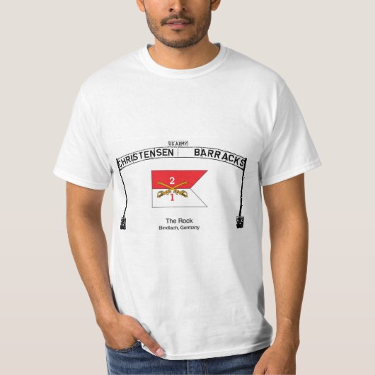 Christensen Barracks, Bindlach, Deutschland, The R T-Shirt (Vorderseite)