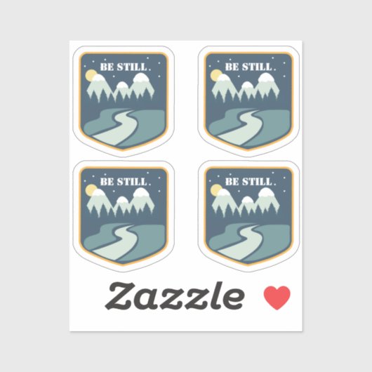 Christentum bleibt aufkleber (Blatt)